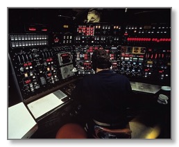Submarine Control Room - Ballast Control Panel (BCP)