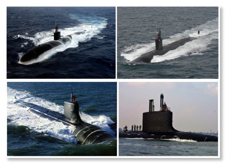 Types of U.S. Fast Attack submarines