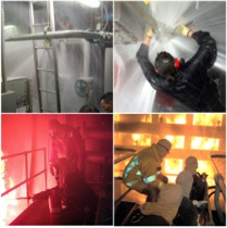 Submarine Firefighting and Wet Trainers